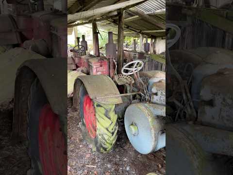 A tract ive 😂 #shortsvideo #walking #vintage #agriculture #dieselpower #tractorvideo #tractors