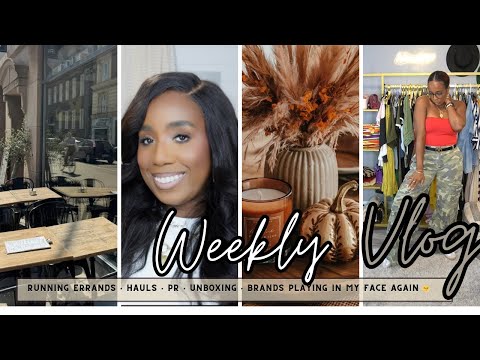 VLOG 💭 | Running errands • Hauls •PR unboxing • chit chats about brands