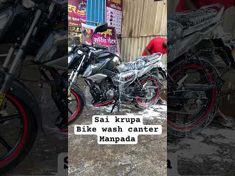 #bikewashcenter manpada bike wash center