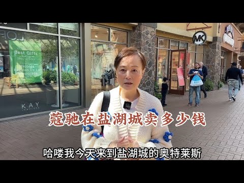 今天带大家逛逛盐湖城奥特莱斯，看看蔻驰包在这卖多少钱……