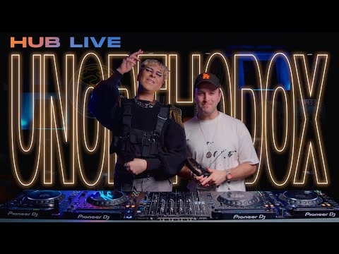 Nathan X b2b Bugwell (Unorthodox) | HUB LIVE