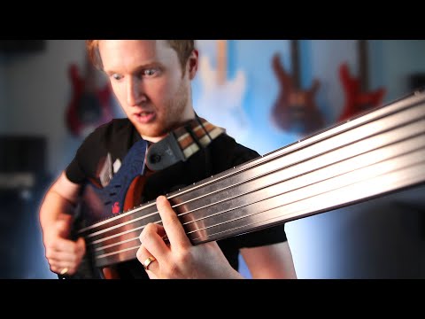 Playing metal on a METAL fretless bass sounds MEGA HEAVY