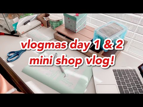 mini sop vlog + day in the life | vlogmas day 1 & 2