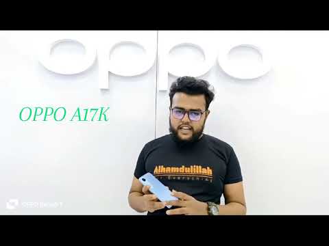 The all new OPPO A17k 3+64 GB available at 11990/-BDT