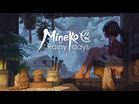 Mineko: rainy days - speed painting