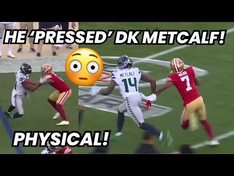 DK Metcalf Vs Charvarius Ward GOT PHYSICAL! 🤬 WR Vs CB | Seahawks Vs 49ers 2023 Wild Card highlight