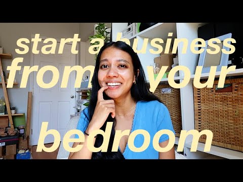 how to start a small business from your bedroom // debunking starting a small biz myths