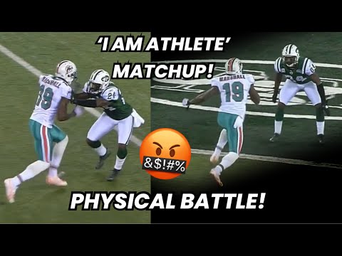 Brandon Marshall vs Darrelle Revis | I AM ATHLETE | WR vs CB (2011)