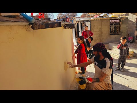 Building a Nomadic Facade, Barbecue Dinner & Daily Life Moments with Sajjad’s Family**