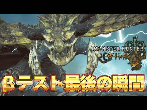 【βテスト最終日】 モンハンワイルズ体験版 ソロ攻略生放送！太刀などで遊び尽くす#8『モンスターハンターワイルズ』