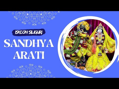 Live Sandhya Arati ISKCON Siliguri Gupta Nabadwip Dham | December 22,2024