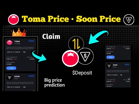 Tomarket Big Price Today Deposit & ton station $500 Claim •| New Airdrop