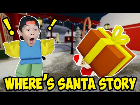 ROBLOX CHRISTMAS DISASTER! in Where's Santa Story!