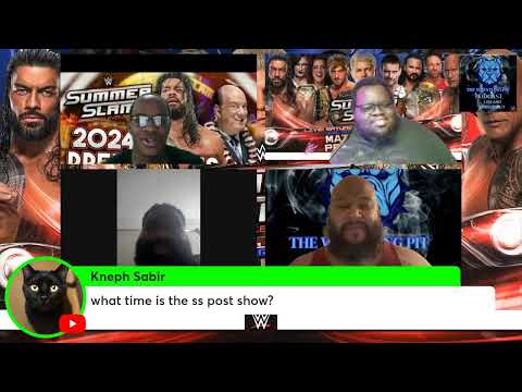 WWE SUMMERSLAM 2024 PREDICTIONS LIVE!!!!!!!!!!!!!!!!