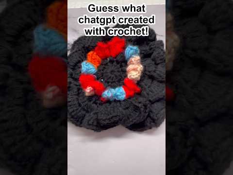 Guess what Chatgpt created with crochet!#chatgpt#chatgptcrochet#AIcrochet#crochet#grannysquares