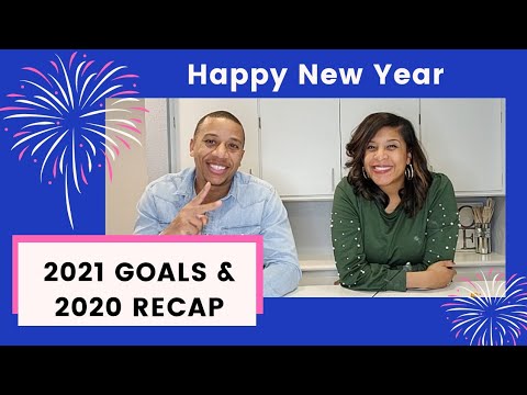 2021 Goals & 2020 Vision Board Recap | New Year's Eve at Home | 2021 New Year's Resolutions