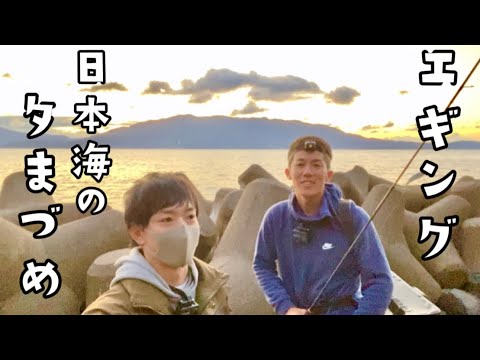 日本海の夕まずめでオススメなエギング