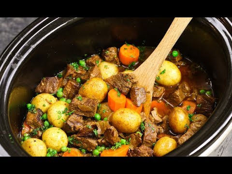 Slow Cooker Beef Stew {Easy Crock Pot}