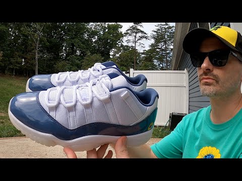 Jordan 11 Low - DIFFUSED BLUE - So Clean!