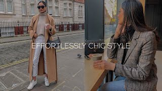 HOW TO DRESS EFFORTLESSLY CHIC | LOOKBOOK 2022