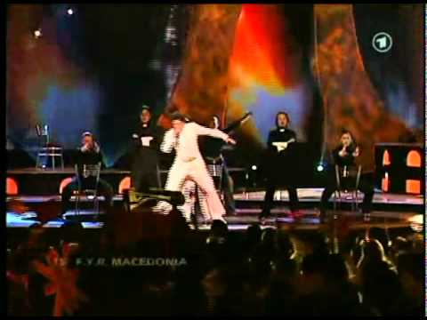 Tose Life in 2004 Eurovison/歐賽馬其頓代表-生活 (With lyrics)