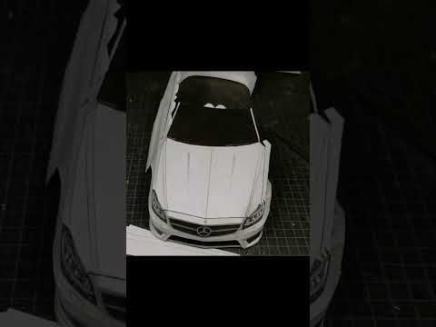 Mercedes CLS part3 papercraft