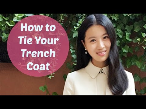 Tie Trench Coat Belt in 5 Stylish Ways