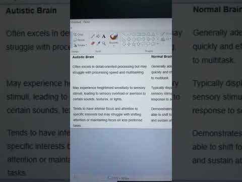 Key Differences Between the ASD Brain and the Neurotypical Brain    #autismspectrumdisorder