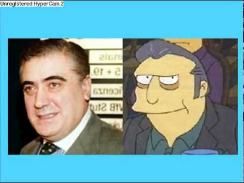 Somiglianze Simpsons-vita reale