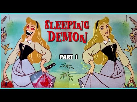 Twisted Disney🤫The SLEEPING DEMON Full Book Pt.1! #art #creative #disney