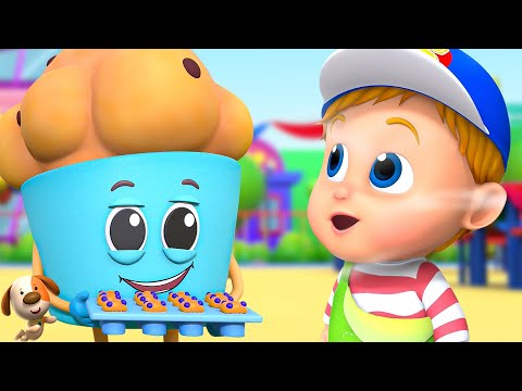 Muffin Man Song + More Baby Music & Cartoon Videos for Kids