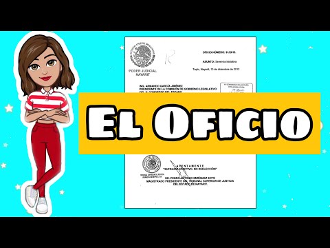 ✅ El Oficio | Estructura, Función, Tipos, Características.