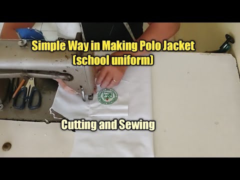 How to Make Polo Jacket (school uniform)