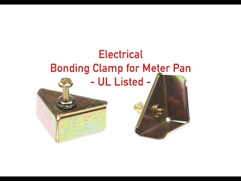 Electrical Bonding Clamp for Meter Pan - UL Listed P#3857