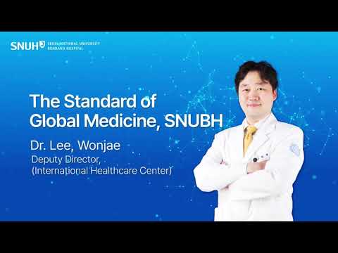 [PR Conference] Dr Lee, Wonjae, The Standard of Global Medicine, SNUBH