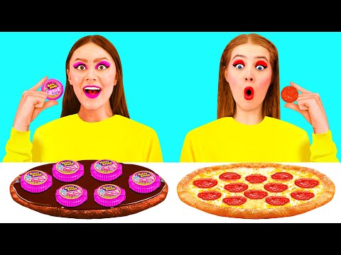 Pizza Decorating Challenge | Crazy Ideas To Cook by PaRaRa Challenge