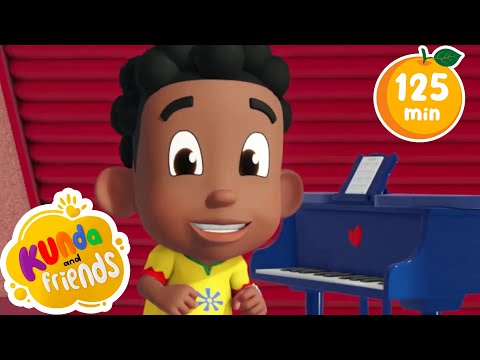 Playtime Mix for Preschoolers | Kunda & Friends Nursery Rhymes | Songs For Kids | Kids Cartoons