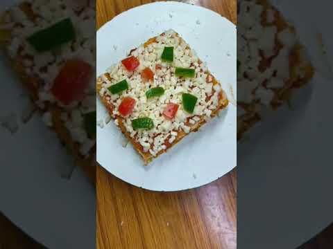 Bread Pizza #snacks #shortsfeed #shorts #youtubeshorts #trending