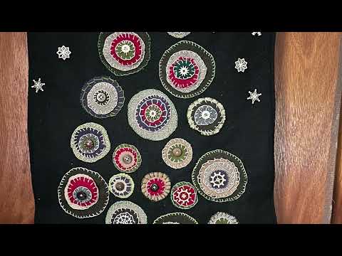 Ep 37 wool folk art appliqué