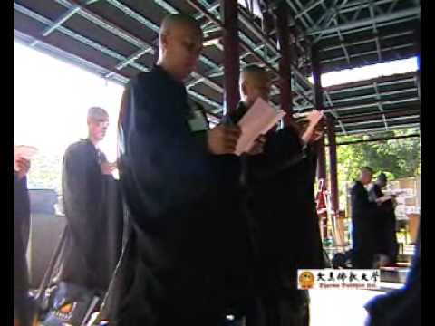 2009 大马佛教大学短期出家 第2天