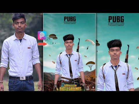 PicsArt PUBG Game Poster Photo Editing Tutorial | Step By Step in Picsart | Mitu Editz