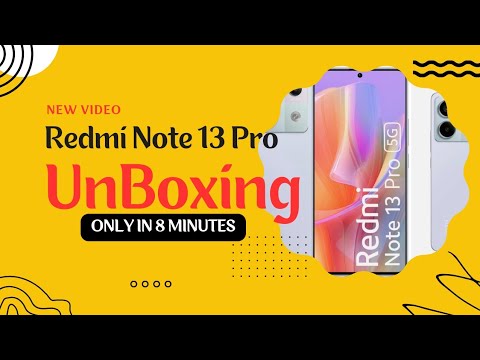 Unboxing of Redmi Note 13 Pro 5G By Happy