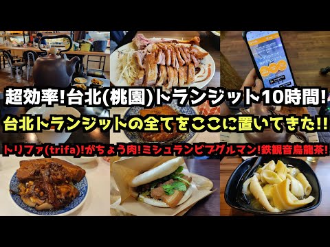 【超効率!台北トランジット10時間】台北トランジットの全てをここにおいてきた！！　#台湾旅行 #台北旅行  #台湾 #トリファ #trifa #eSIM