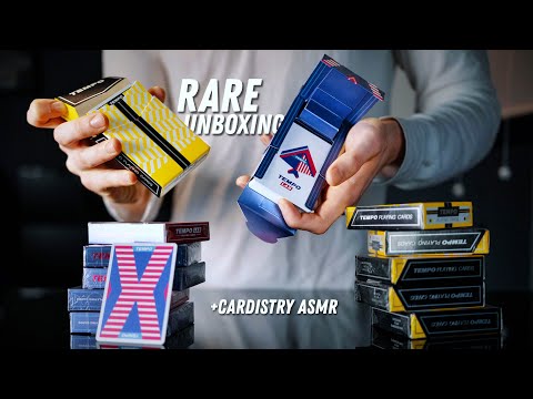 UNBOXING some of the MOST EXCLUSIVE Decks of 2021 + Cardistry ASMR