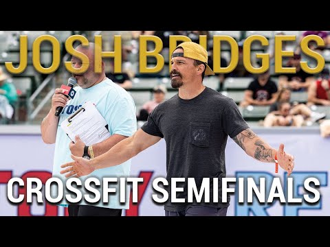 Josh Bridges Back on the Competition Floor! West Coast Classic CrossFit Games Semifinal