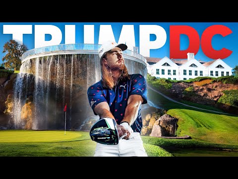 I Played One of the TOUGHEST Golf Courses in America! | Trump National D.C Golf Club