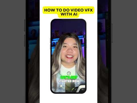 How to Create Video VFX (visual effects) with AI