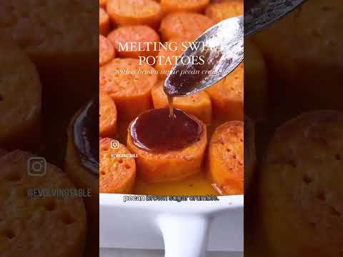 Melting sweet potatoes a good #thanksgiving #dish #repost