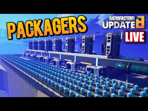 Packaging 6,400 Water For Plastic Satisfactory Update 8 (Livestream)