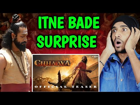 Chhaava Teaser REACTION | Vicky Kaushal |